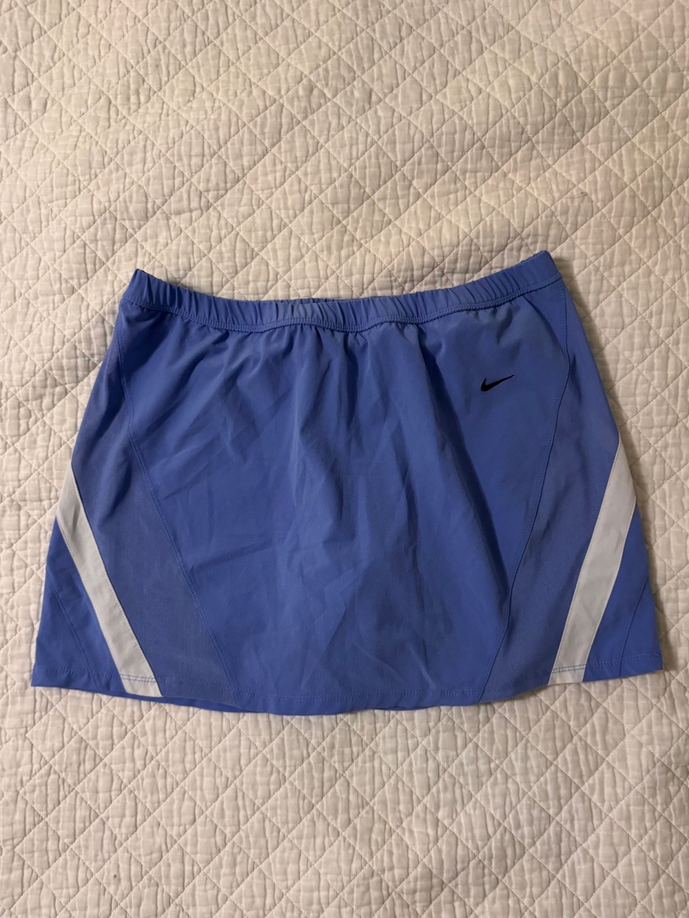Nike Periwinkle Athletic Skort with white trim